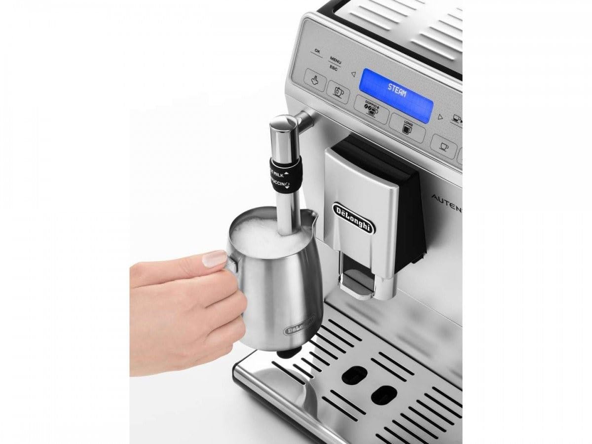 CaffeMecano - Expresso broyeur, Noir et Argent