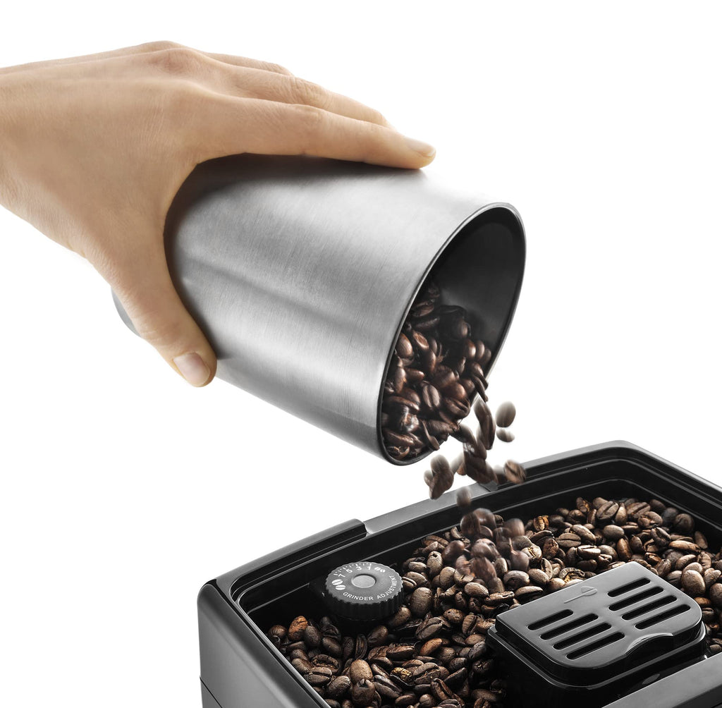 CaffeMecano - Dinamica Machine a Café Grain Cappuccino et Expresso, 1.8L, Noir